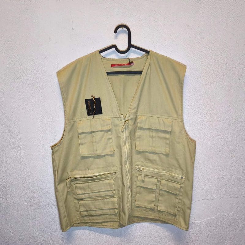 Gilet vintage custom beige - immagine 2