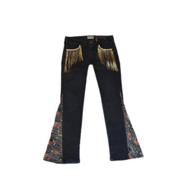 Jeans vintage take two custom stoffa giapponese