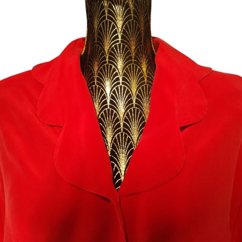 Camicia vintage in pura seta Agenda - immagine 2