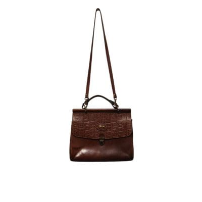 Borsa vintage in cuoio El Campero